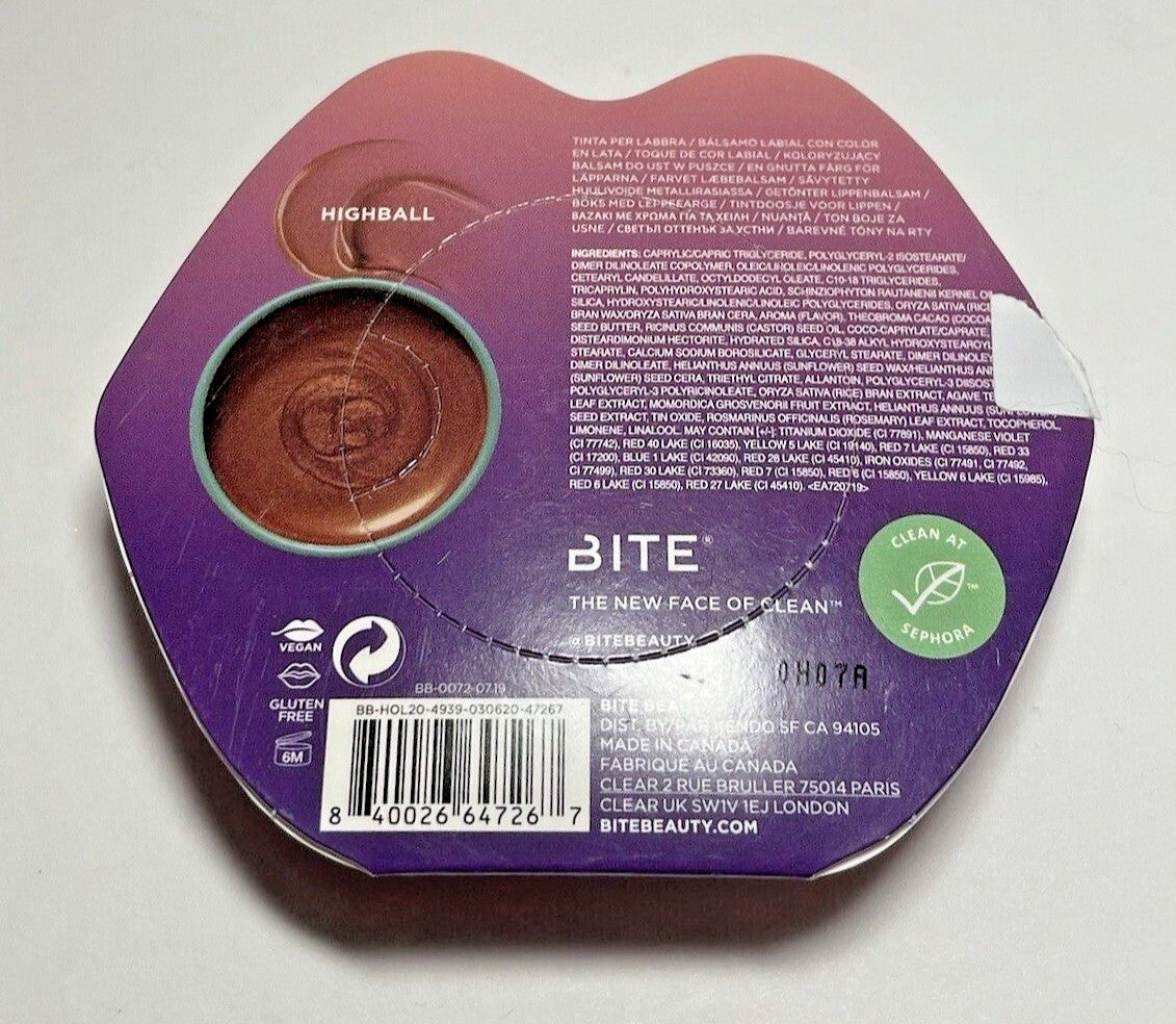Lip Balm Set - Agave+ Agave Plus Tinted Lip Tint Tin Highball