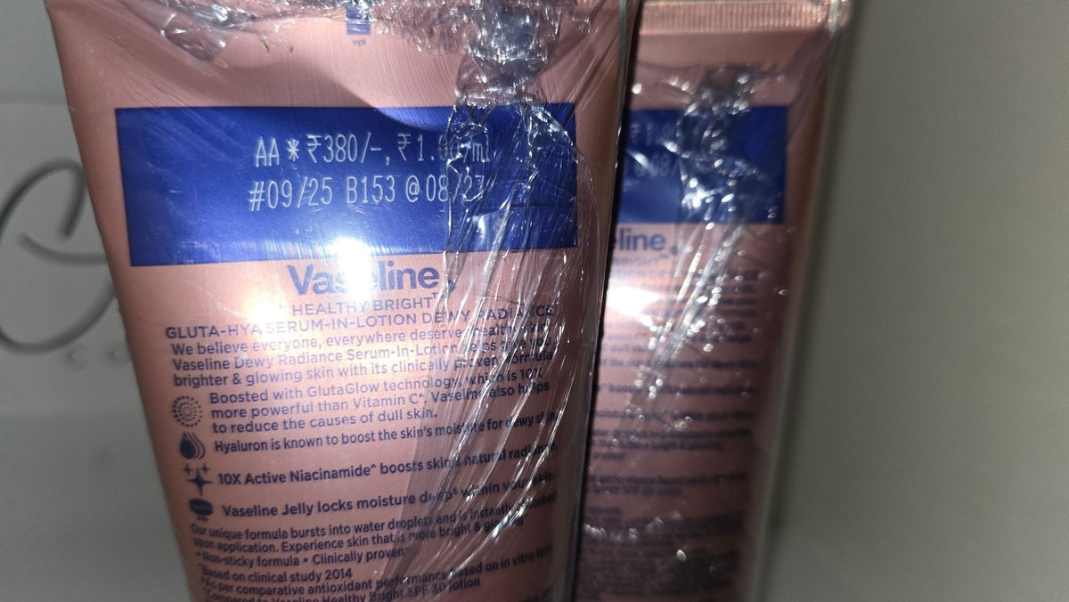 Vaseline Healthy Bright Gluta-Hya Serum Lotion 2-Pack