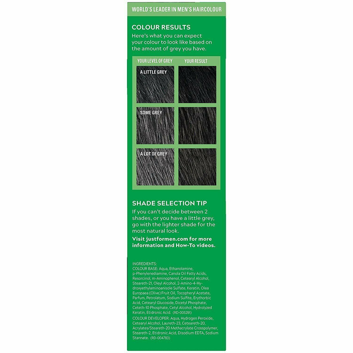 Shampoo-In Hair Color - Real Black, Fast 5-Minute Application