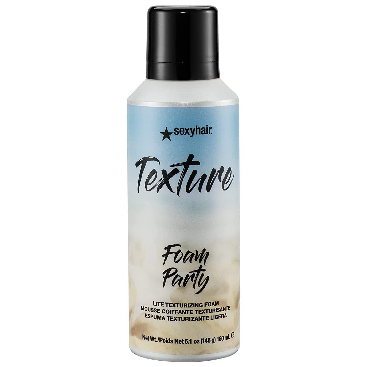 Texturizing Foam for Hair - Light Hold & Shine, 5.1 Oz