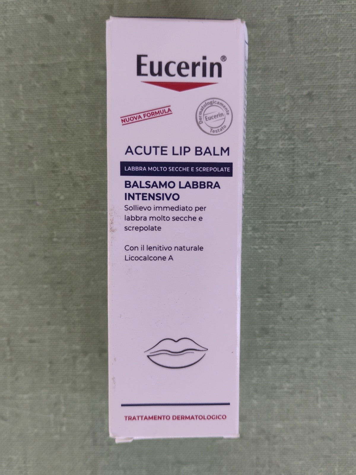 Eucerin UreaRepair Plus Lip Balm 10ml - Calming, Fragrance-Free, Moisturizing