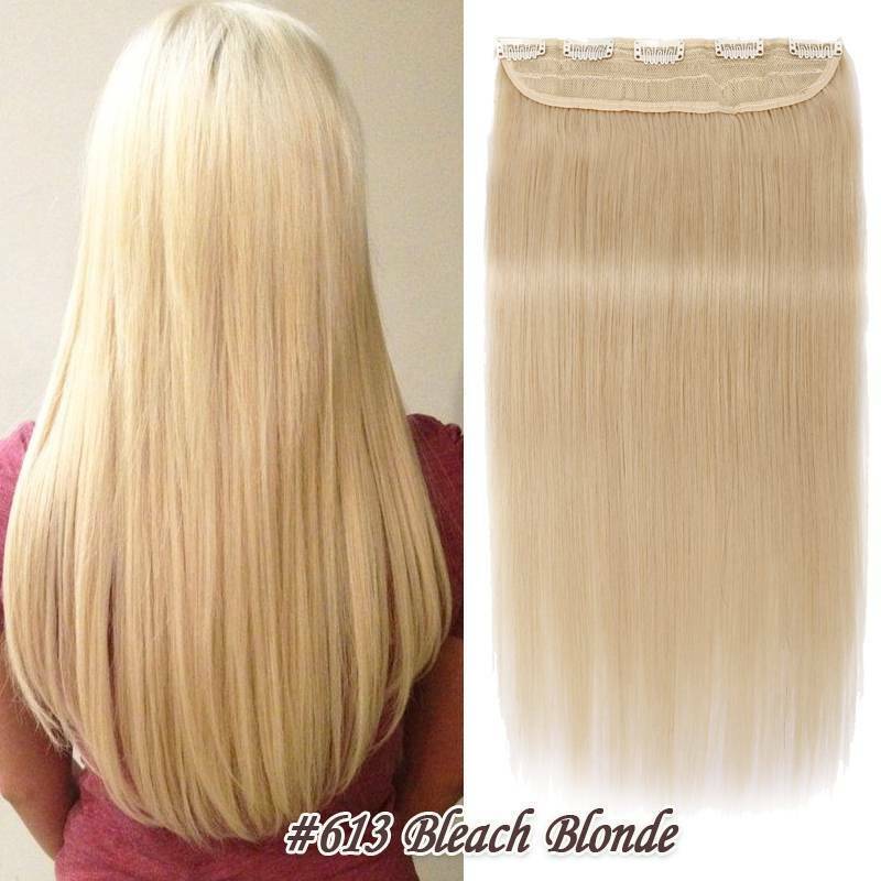 Remy Clip-In Hair Extensions 3/4 Full Head Highlight - Natural Human Hair