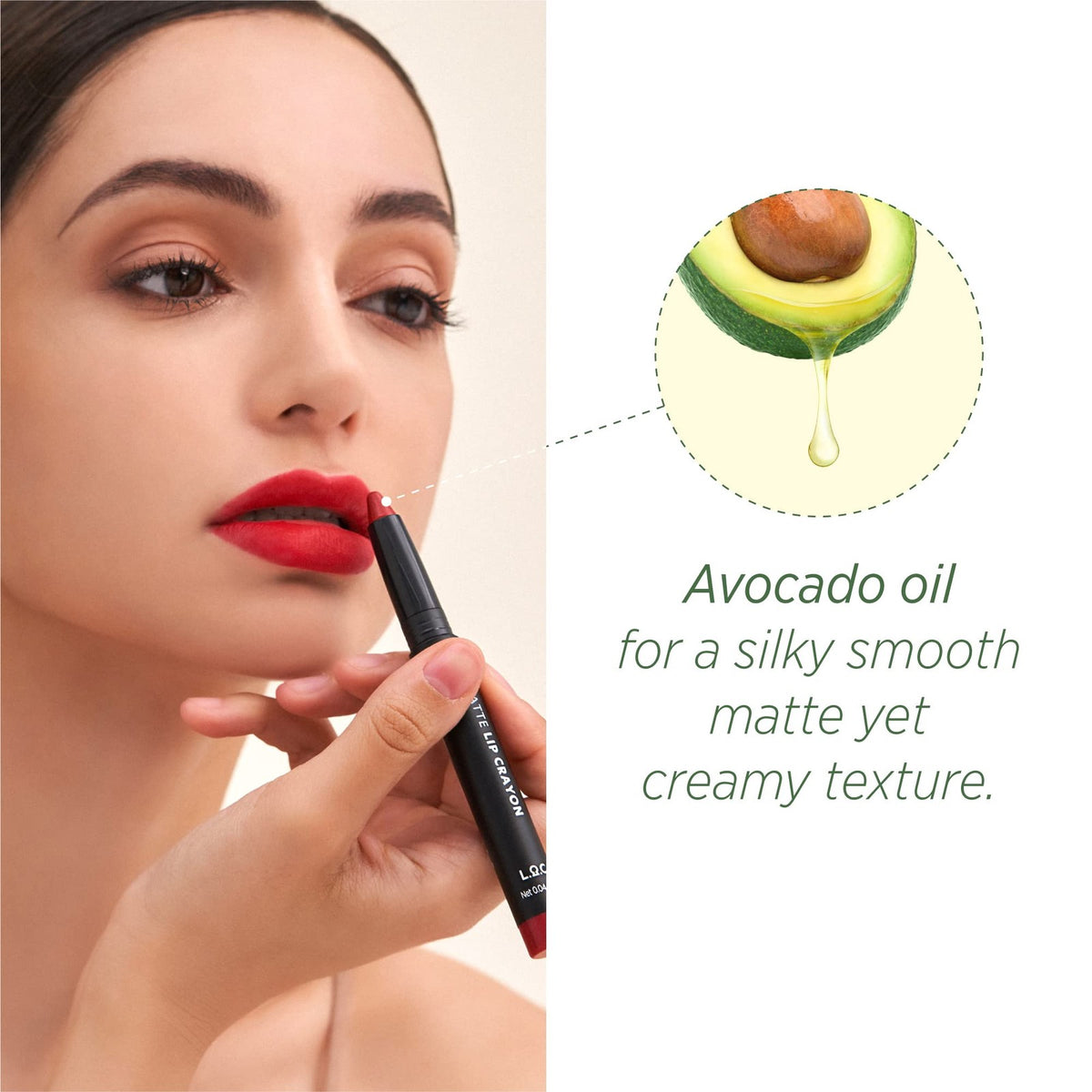 Matte Lip Crayon 04 Rosebay - Multi-Use Lip Liner & Lipstick