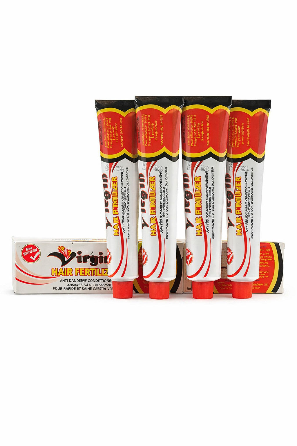 Virgin Hair Fertilizer Conditioning Cream 125g (4 Pack)