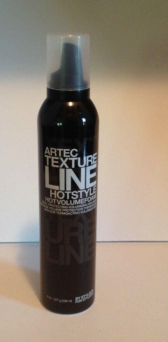 Heat Protecting Hair Styling Foam - Volumizing, Shine & Anti-Breakage 8 oz