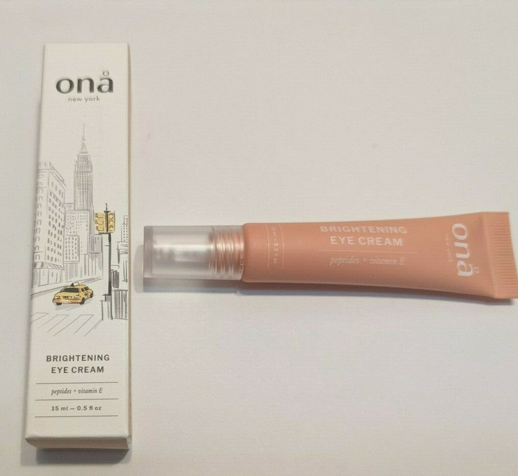 Brightening Eye Cream with Peptides & Vitamin E - Full Size 0.5 fl oz