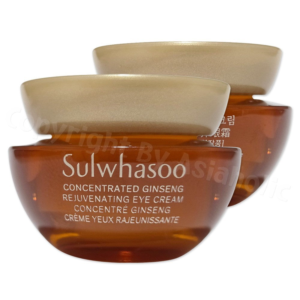 Sulwhasoo Concentrated Ginseng Rejuvenating Eye Cream 12ml Set for All Skin Types