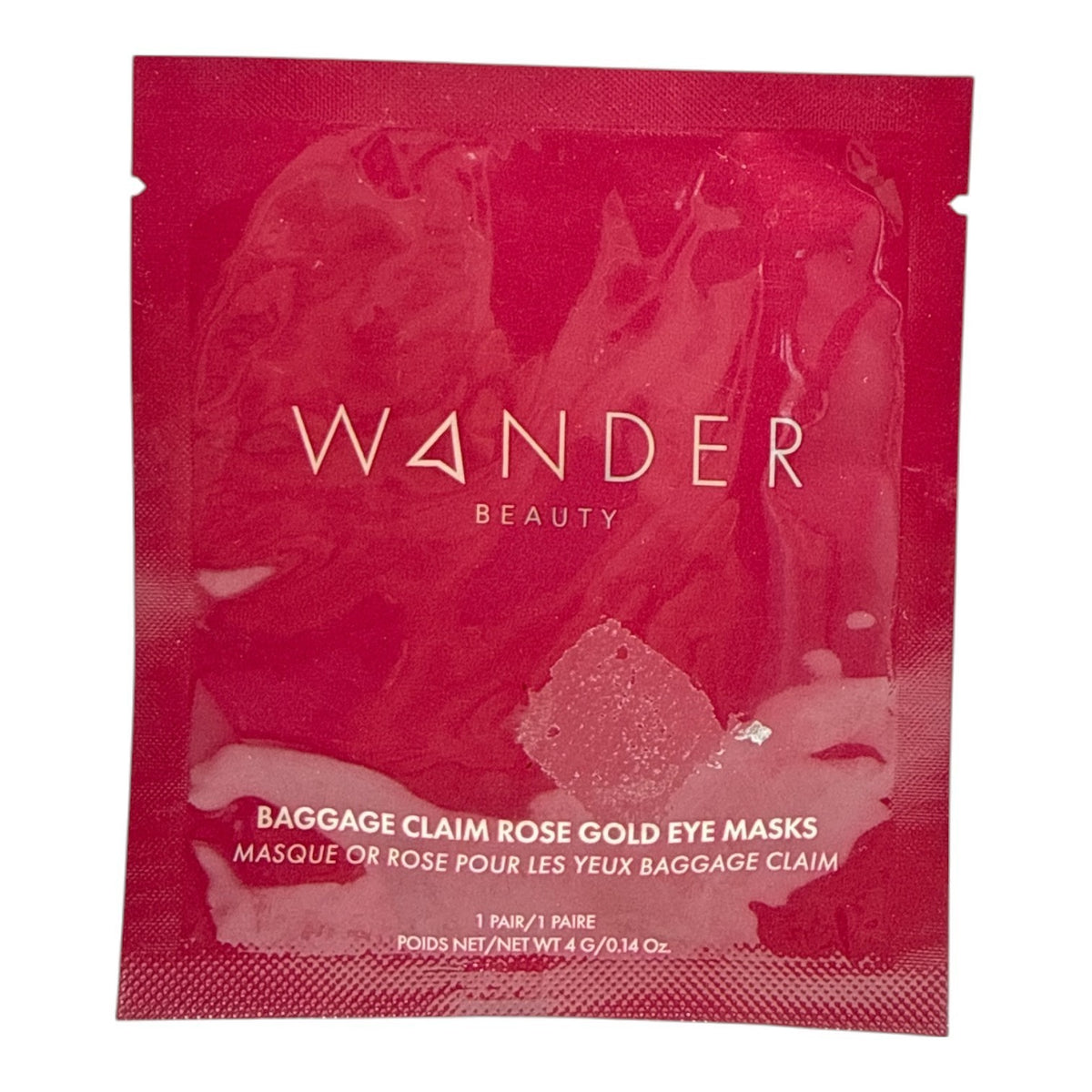 Wander Beauty Rose Gold Eye Masks for Puffy Eyes & Dark Circles - 4g