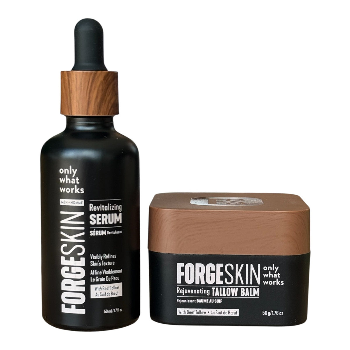 Tallow Balm & Revitalizing Serum Skincare Set 50g + 50ml