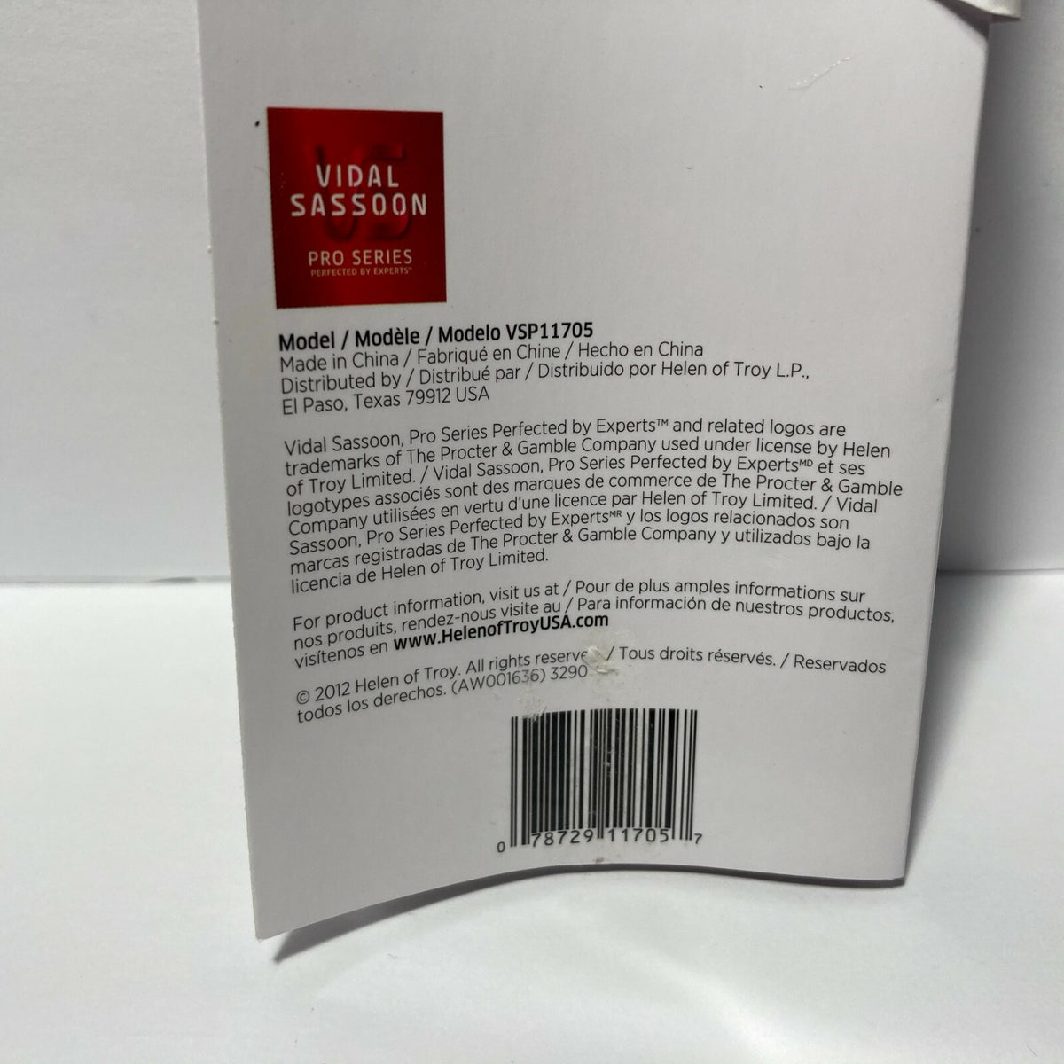 4) Vidal Sassoon Comb Teeth Secure Hold Sure Grip Clix Hair Clips