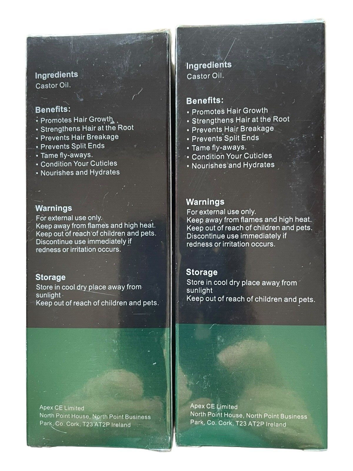 Pure Jamaican Black Castor Oil - 4.04 oz, Cold Pressed, Vegan & Cruelty-Free