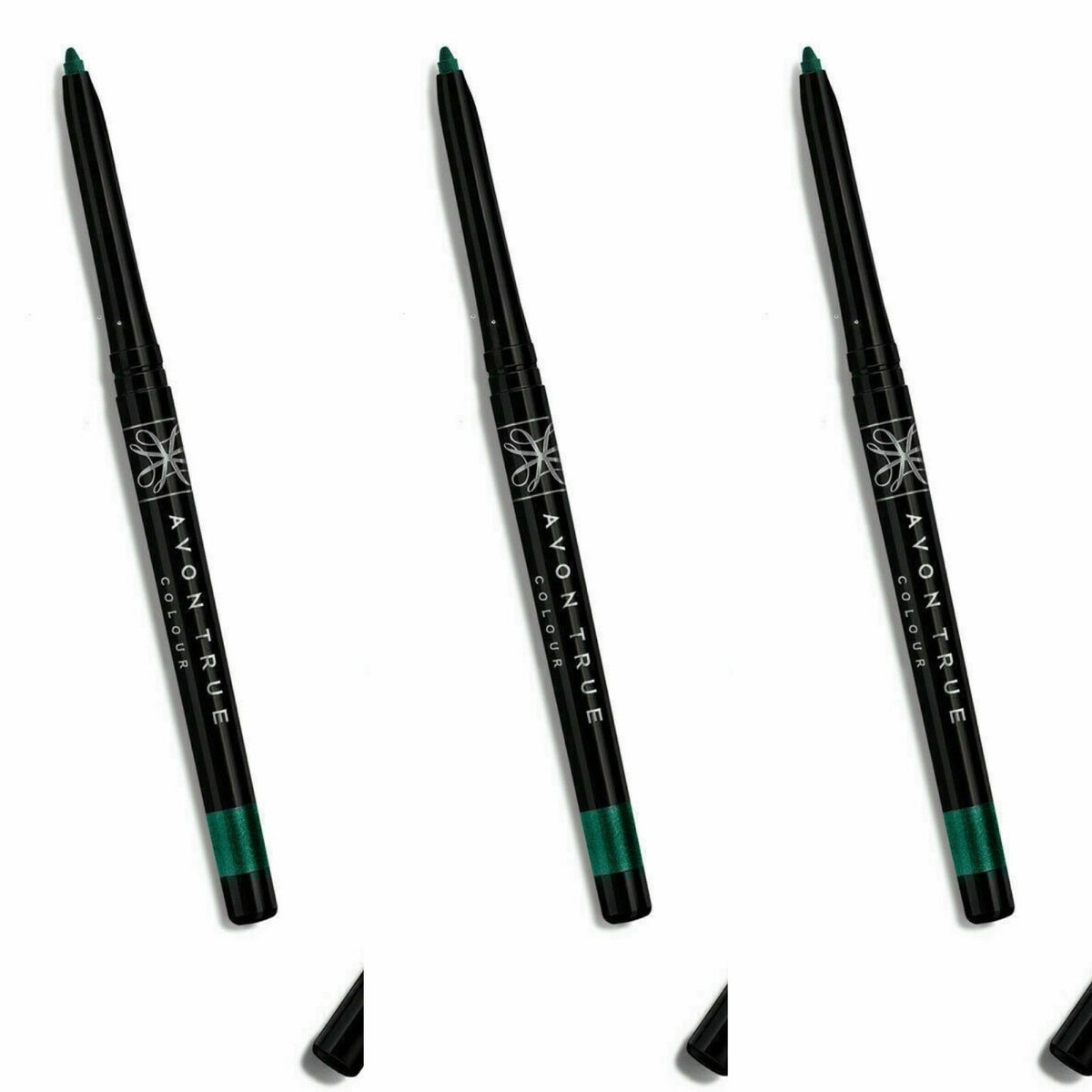 Set of 3 Eyeliner Pencils in Various Shades - Long-lasting, Smudge-proof, Precise Application
