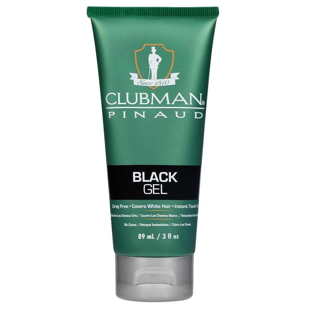 Temporary Hair Cover Gel Black 3 OZ - Gray & White Hair Touch Up