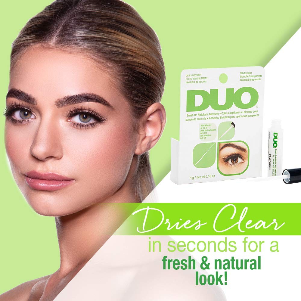 Duo Waterproof Brush-On Lash Adhesive for Strip & Individual Lashes