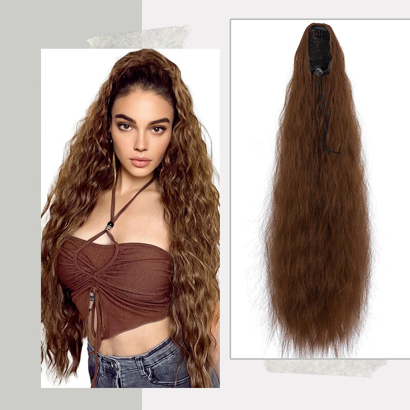 200g Thick Large Drawstring Ponytail Clip-In Hair Extension for Full Head