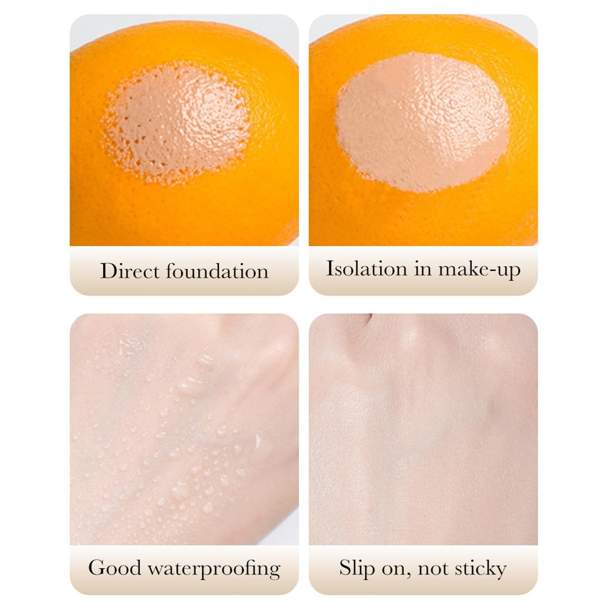 3-in-1 Face Primer with SPF 50 - Hydrating Sunscreen & Makeup Base