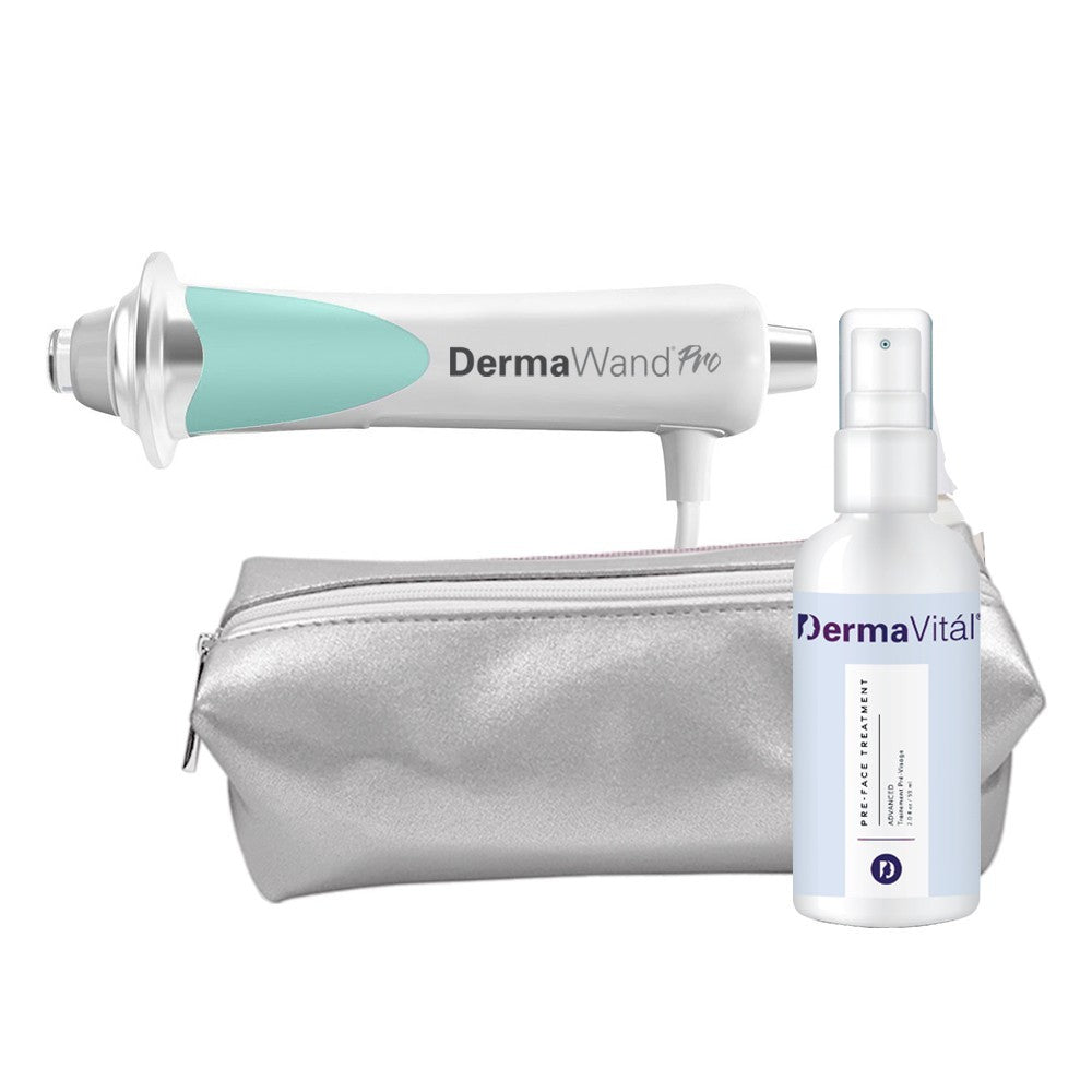 Derma Wand PRO High Frequency Facial Stimulator with Argon - Skin Therapy Wand Mint