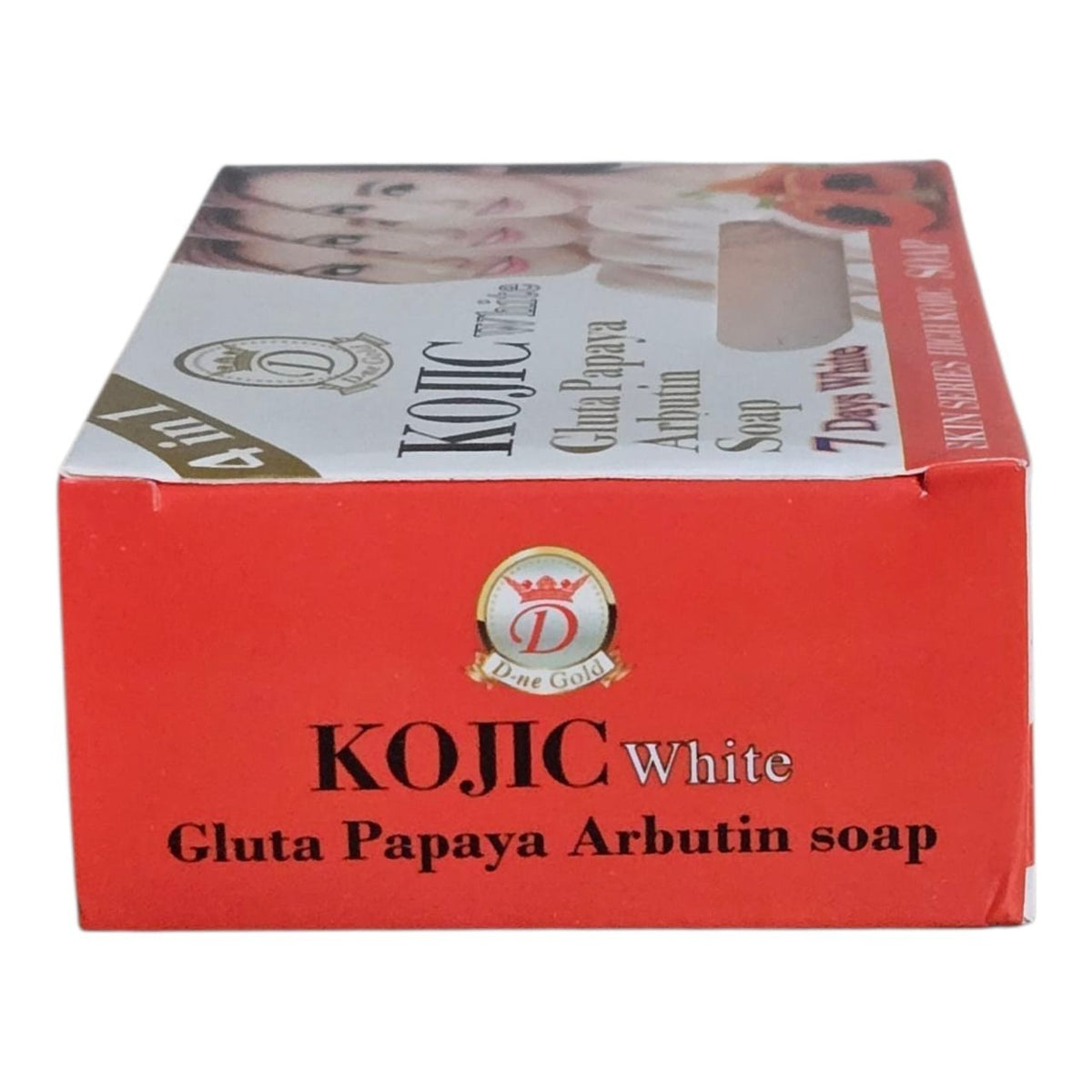 Kojic White Gluta Papaya Arbutin Bar Soap - 7 Days Brightening Result