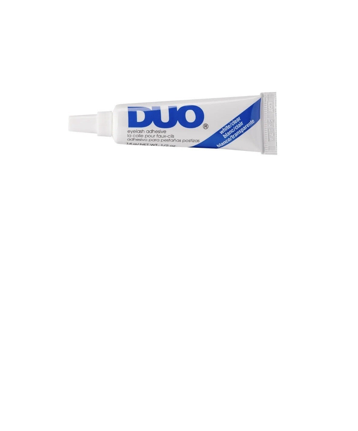 Strip Eyelash Adhesive - Clear White 0.5 oz / 14g for False Eyelashes