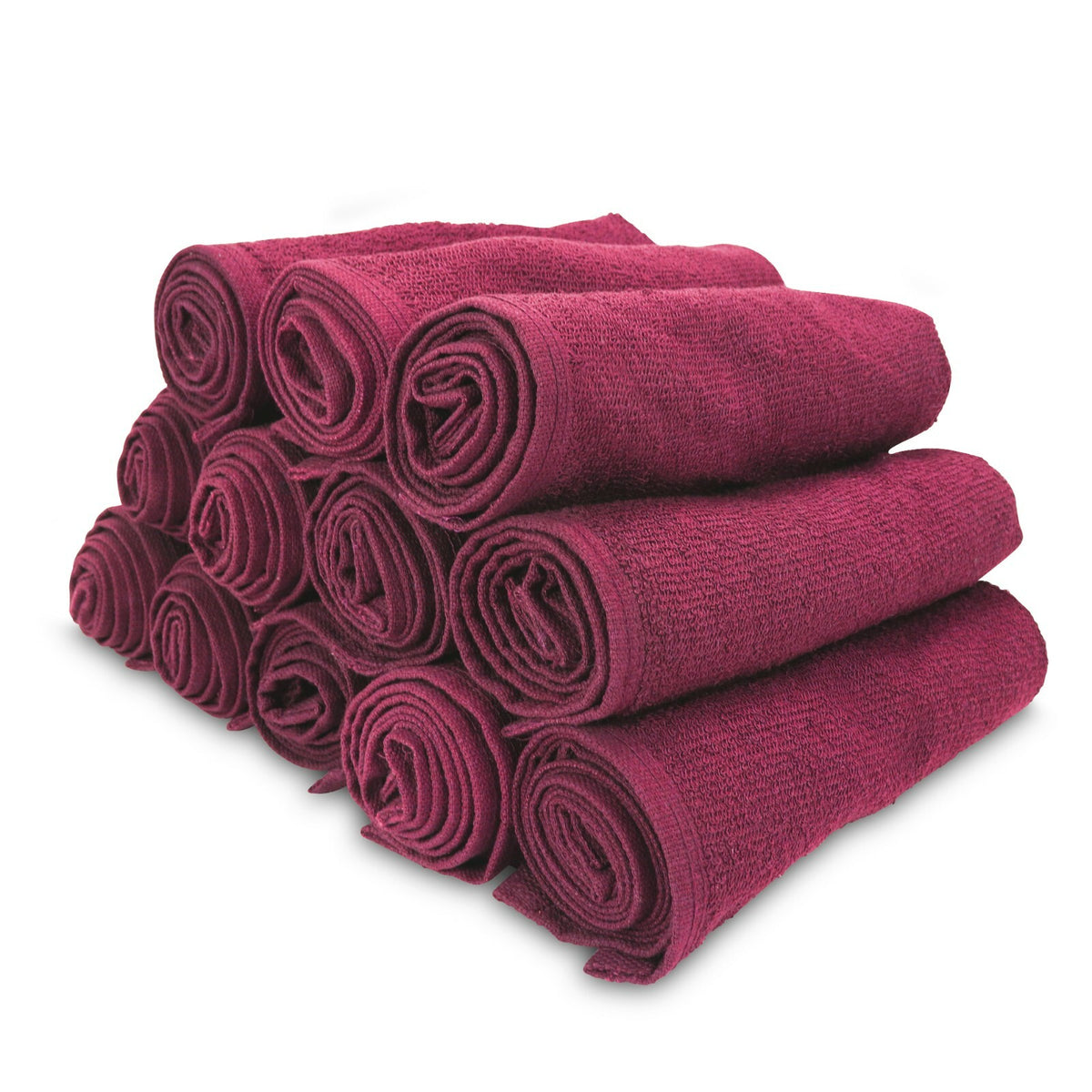 Bleach Safe Salon Towels, 16" x 28", 12 Pack, 100% Cotton