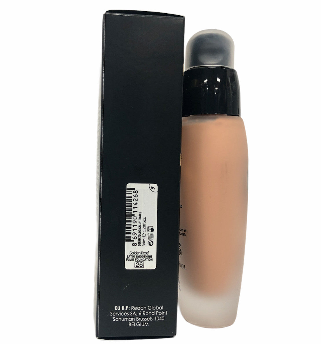 Fluid Foundation SPF 15 - Satin Smoothing Makeup with Wide Shade Range