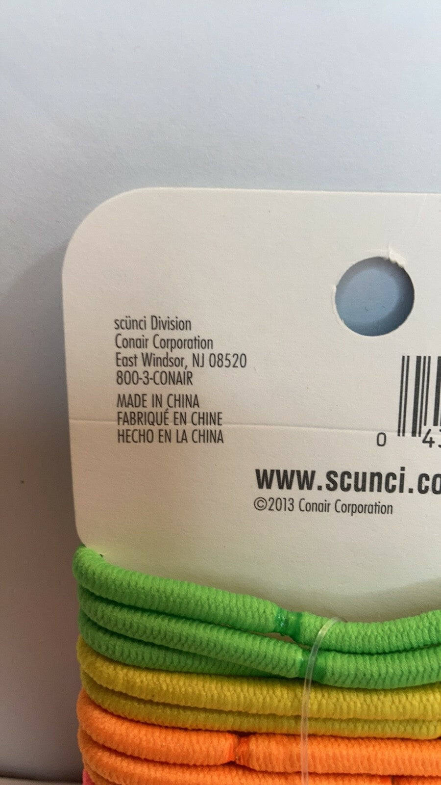 Scunci No Damage All Day Hold Hair Ties Ponytail Holder Elastics
