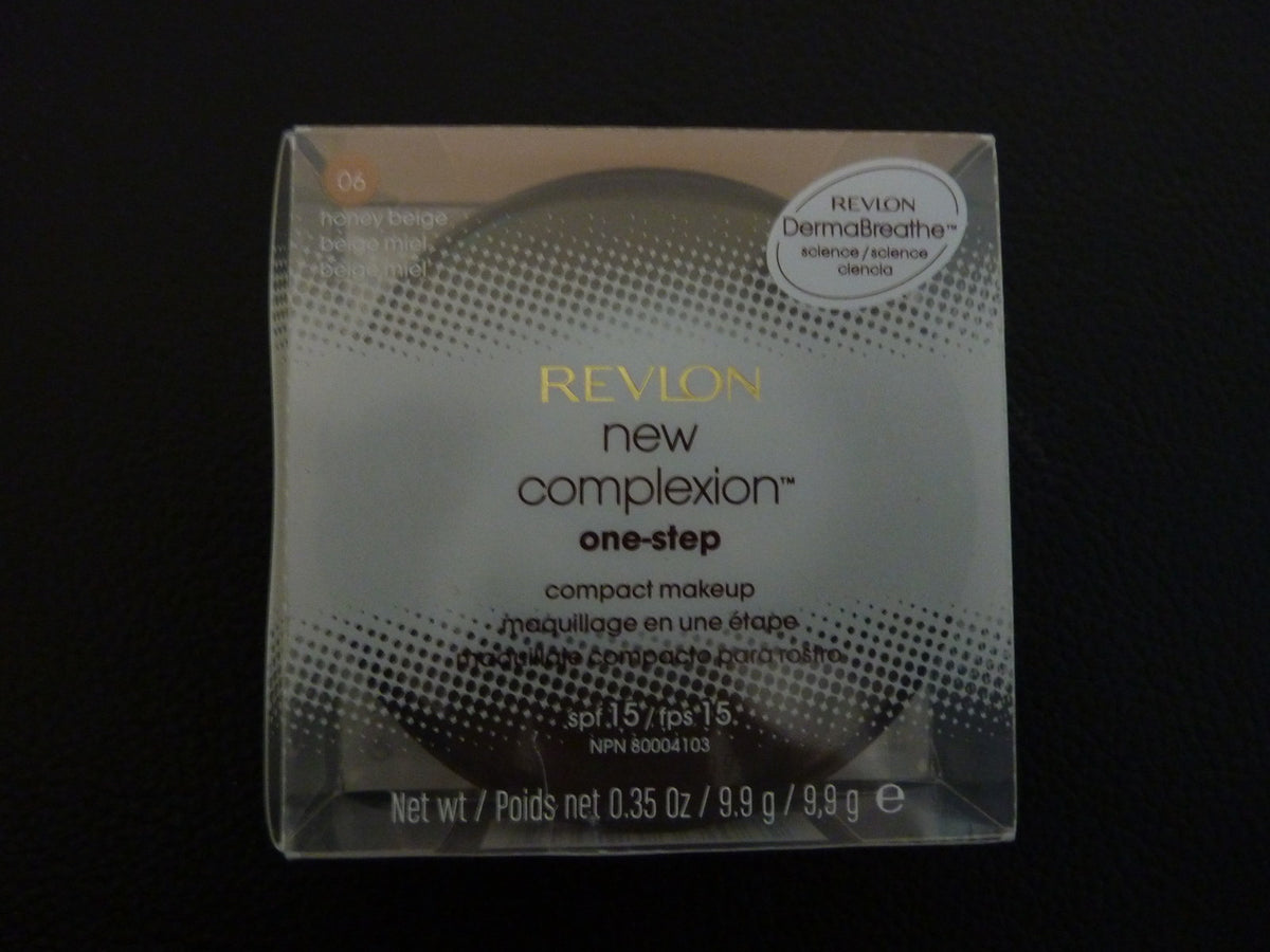 Revlon New Complexion One Step Compact Makeup SPF15 Honey Beige #06 - Sealed