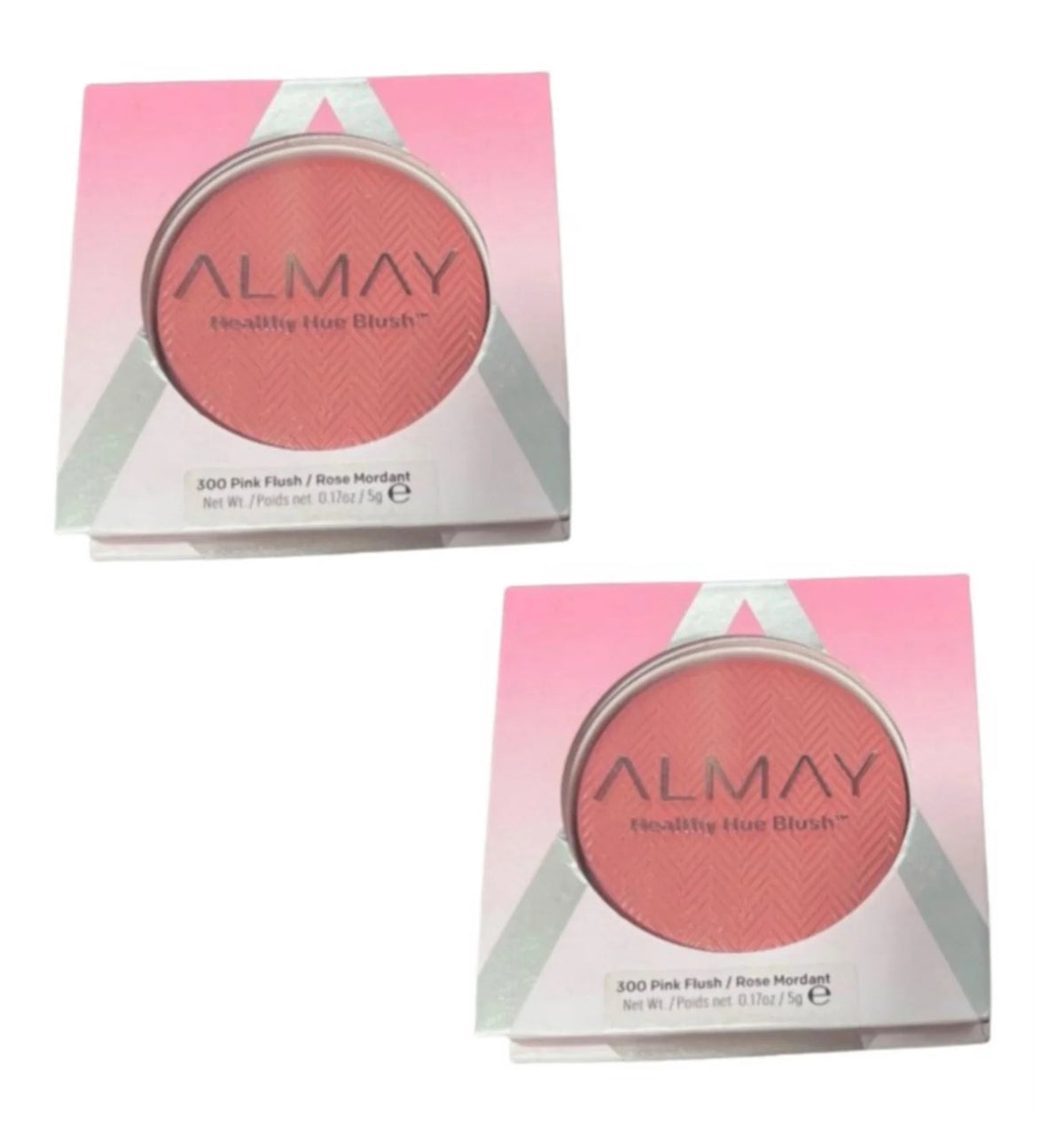 Healthy Hue Pink Flush Blush Pack of 2 - Lightweight, Hypoallergenic, Cruelty-Free Makeup