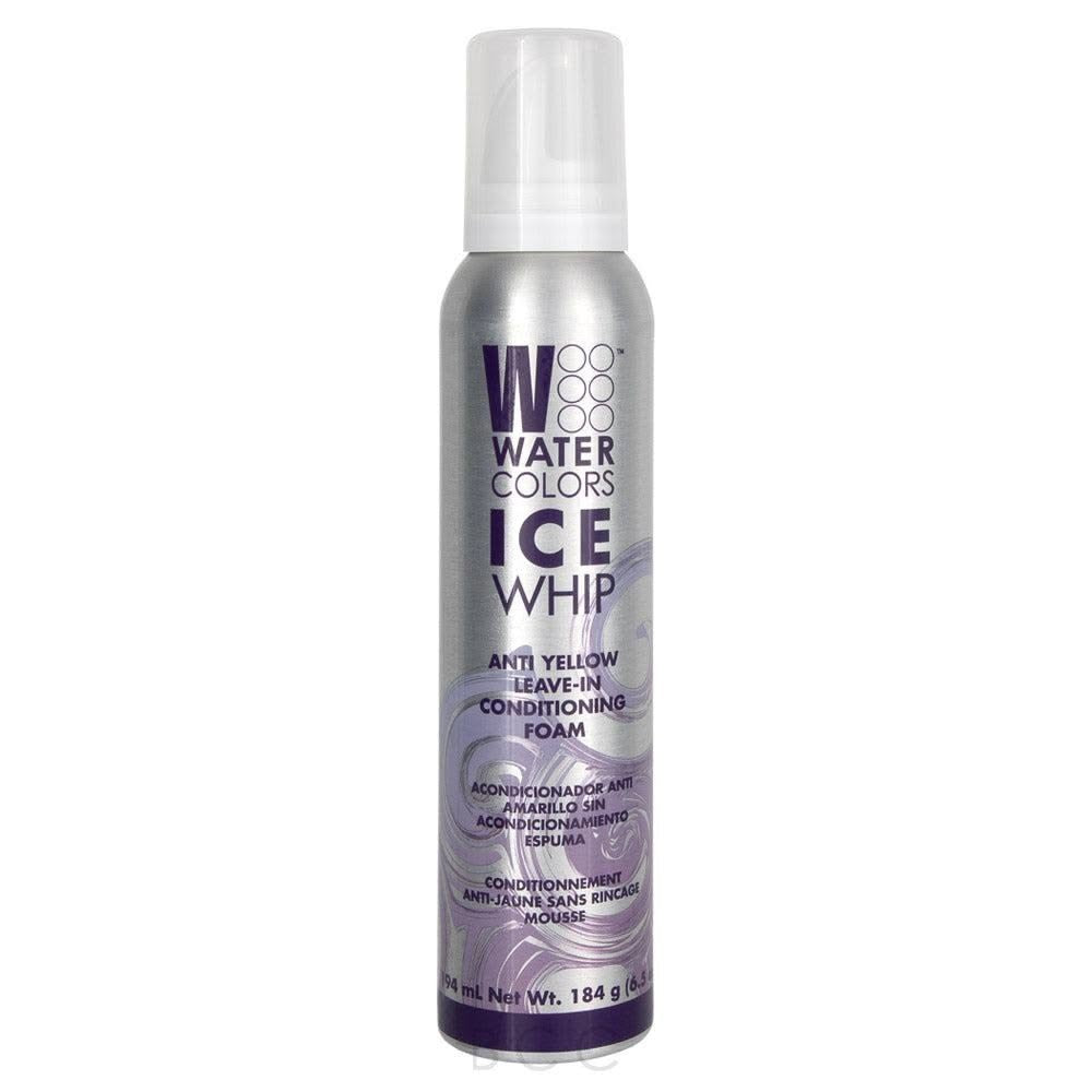 Watercolors Ice Whip Foam Leave-In Conditioner for Blonde & Silver Hair 6.5 oz