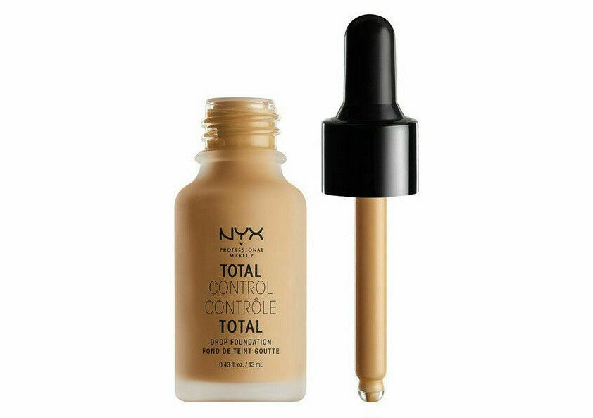 Buildable Liquid Foundation with Dropper - Sheer to Full Coverage, Soft Matte Finish