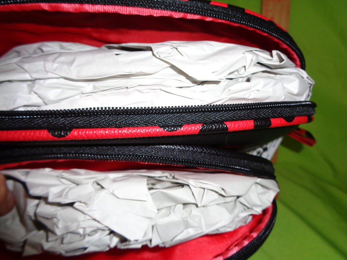 Red and Black Travel Makeup Bag & Purse Set - Kenneth Cole Reaction