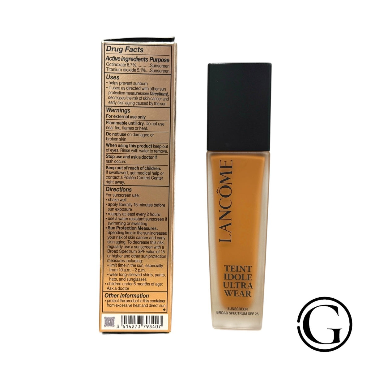 Lancôme Teint Idole Ultra Wear Foundation 1 oz 445 (N) Long-Lasting Matte Finish