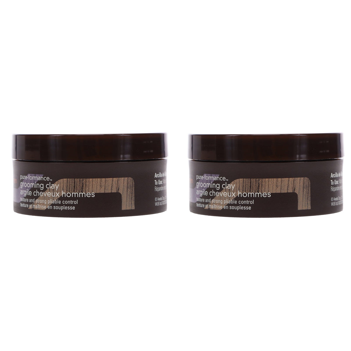 Men's Grooming Clay 2.6 oz - Texturizing Hair Clay for Control & Style
