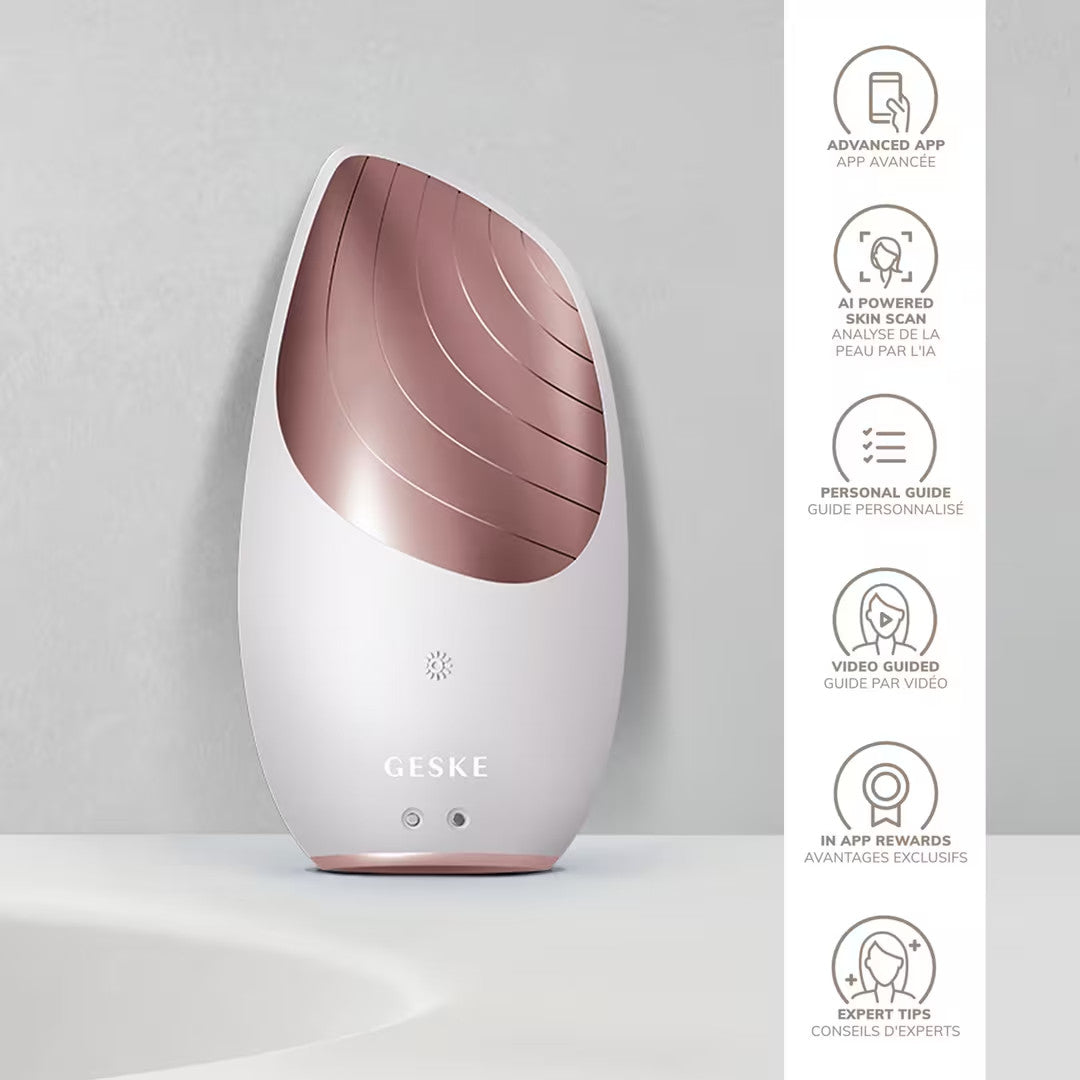Sonic Thermo Facial Brush 6-in-1 for Deep Cleansing & Skin Rejuvenation