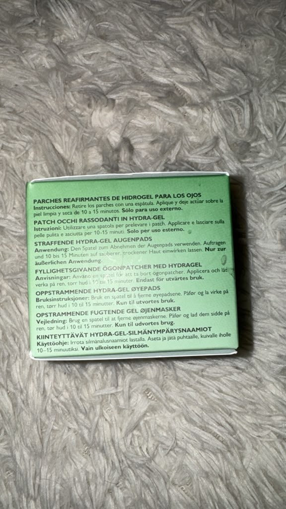 Hydrogel Eye Patches for Hydration & Refreshing Skin Care – 60 Patches