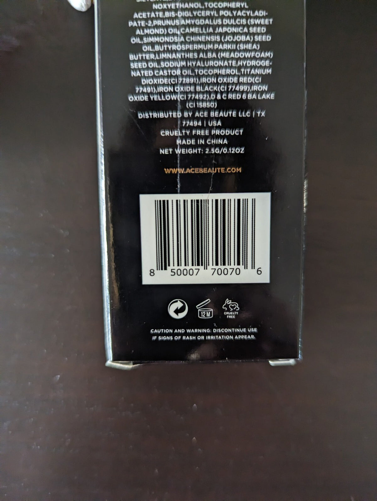 Lip Gloss - High Shine, Non-Sticky Formula, 2.5g Full Size, All That