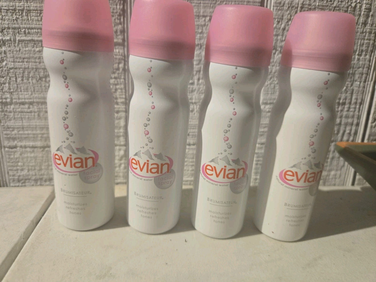 Evian Facial Spray 50ml - 4 Pack