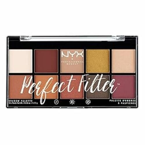 Eyeshadow Palette - Rustic Antique Natural & Vibrant Shades with Matte Satin & Shimmer Finishes