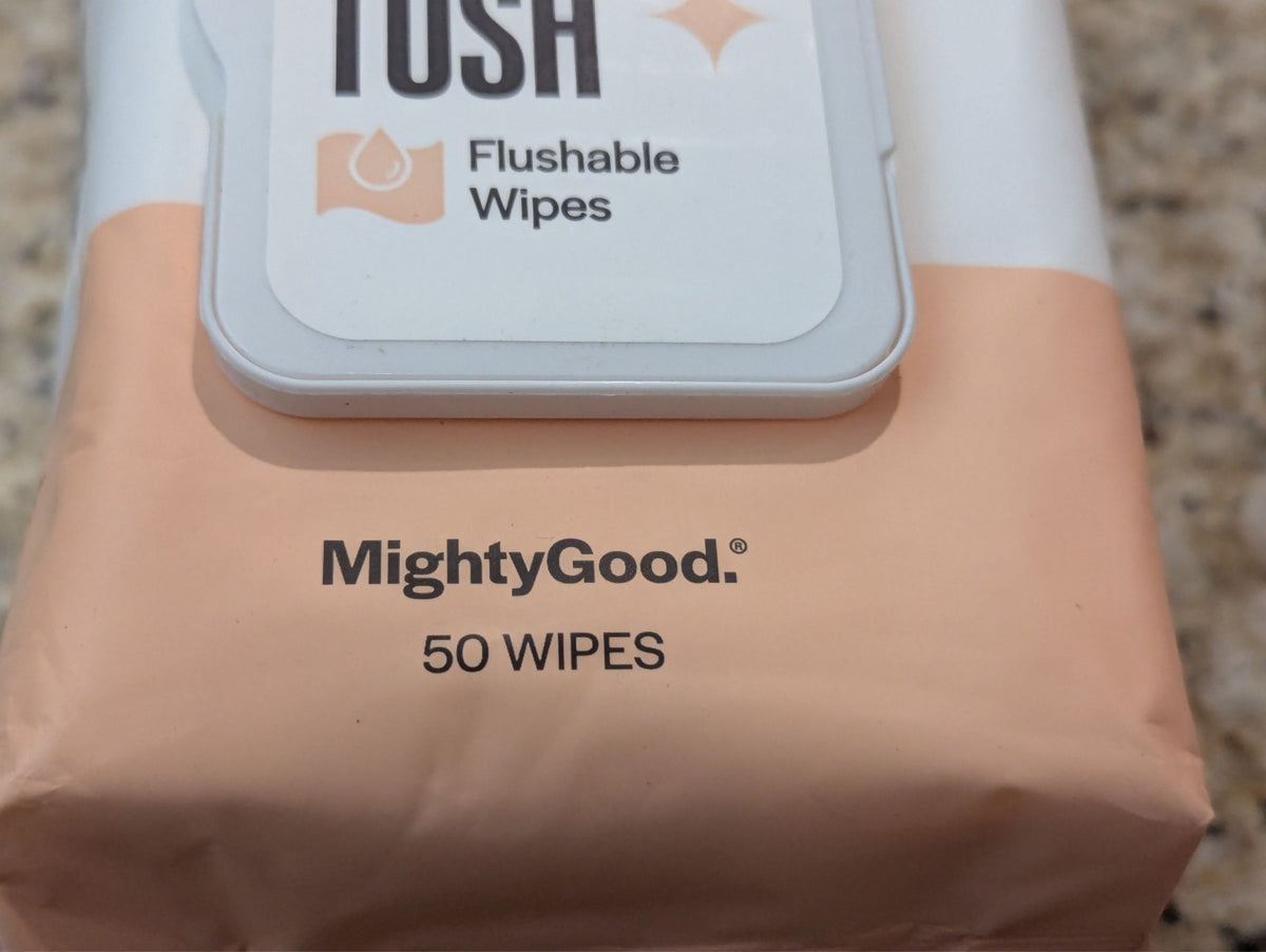 Flushable Wipes 3 Pack - 50 Count Personal Hygiene Wipes for Tush