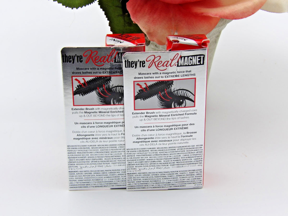 Benefit They're Real Magnet Mini Lengthening Mascara Black - 2 Pack