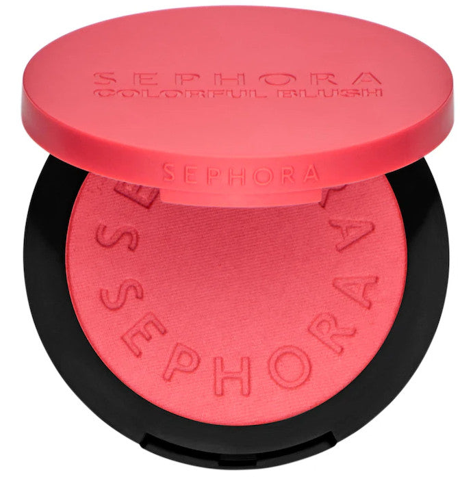 Colorful Blush - Vegan Pressed Powder with 7 Shades, Medium Coverage
