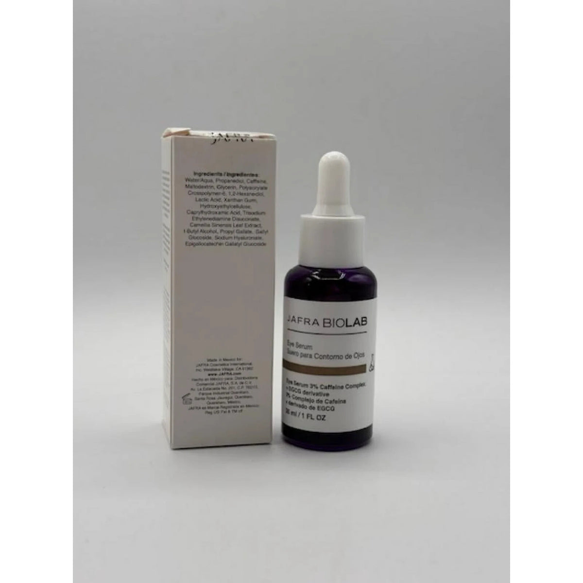 Eye Serum with Caffeine Complex & EGCG - Reduce Puffiness & Dark Circles