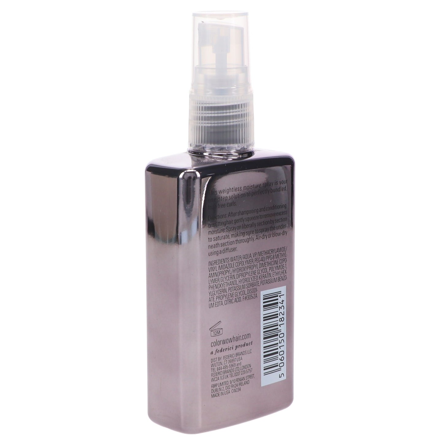Curl-Defining Hair Mist Spray for Frizz-Free, Bouncy Curly Hair - 2.5 oz