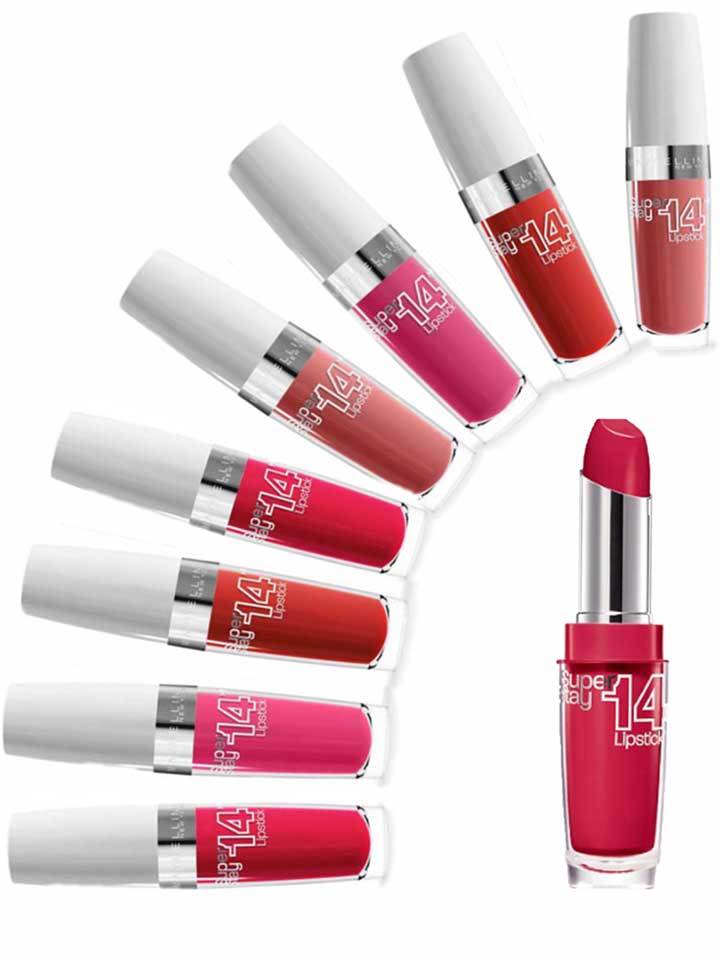Longwear Lipstick Set - 14 Hour Smudge-Proof Lip Color with Multiple Shades