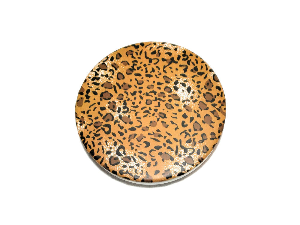 3-Inch Folding Mirror Compact with 2x Magnifier - Pocket Makeup Mirror, Great Gift Idea