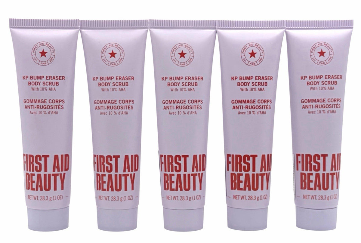 First Aid Beauty KP Bump Eraser Body Scrub Travel Mini Size 1 oz Each