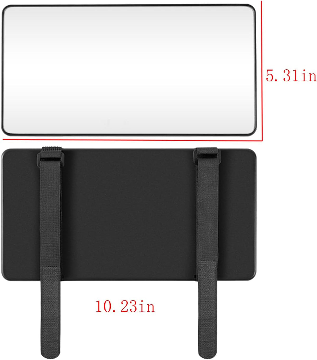 Car Sun Visor Makeup Mirror Large Vanity Mirror for Car, SUV, Truck