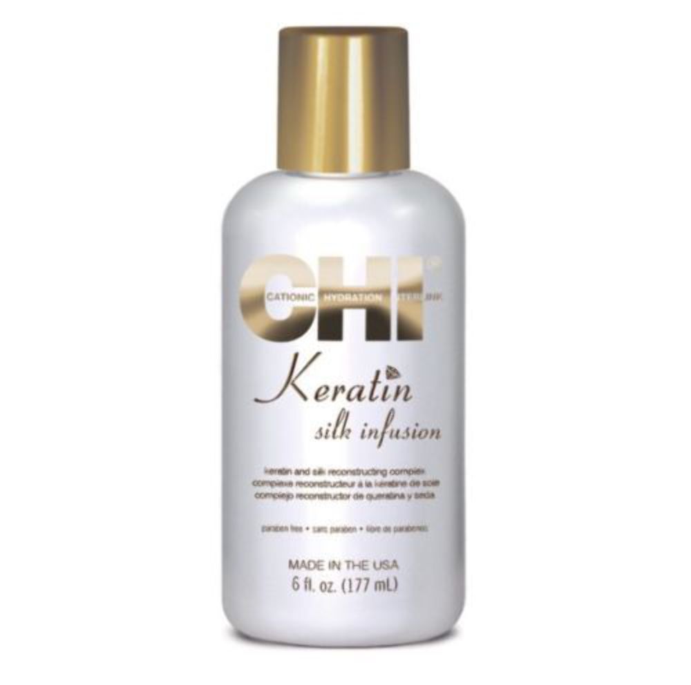 CHI Keratin Silk Infusion Hair Treatment 6oz - Nourishing Leave-In Serum