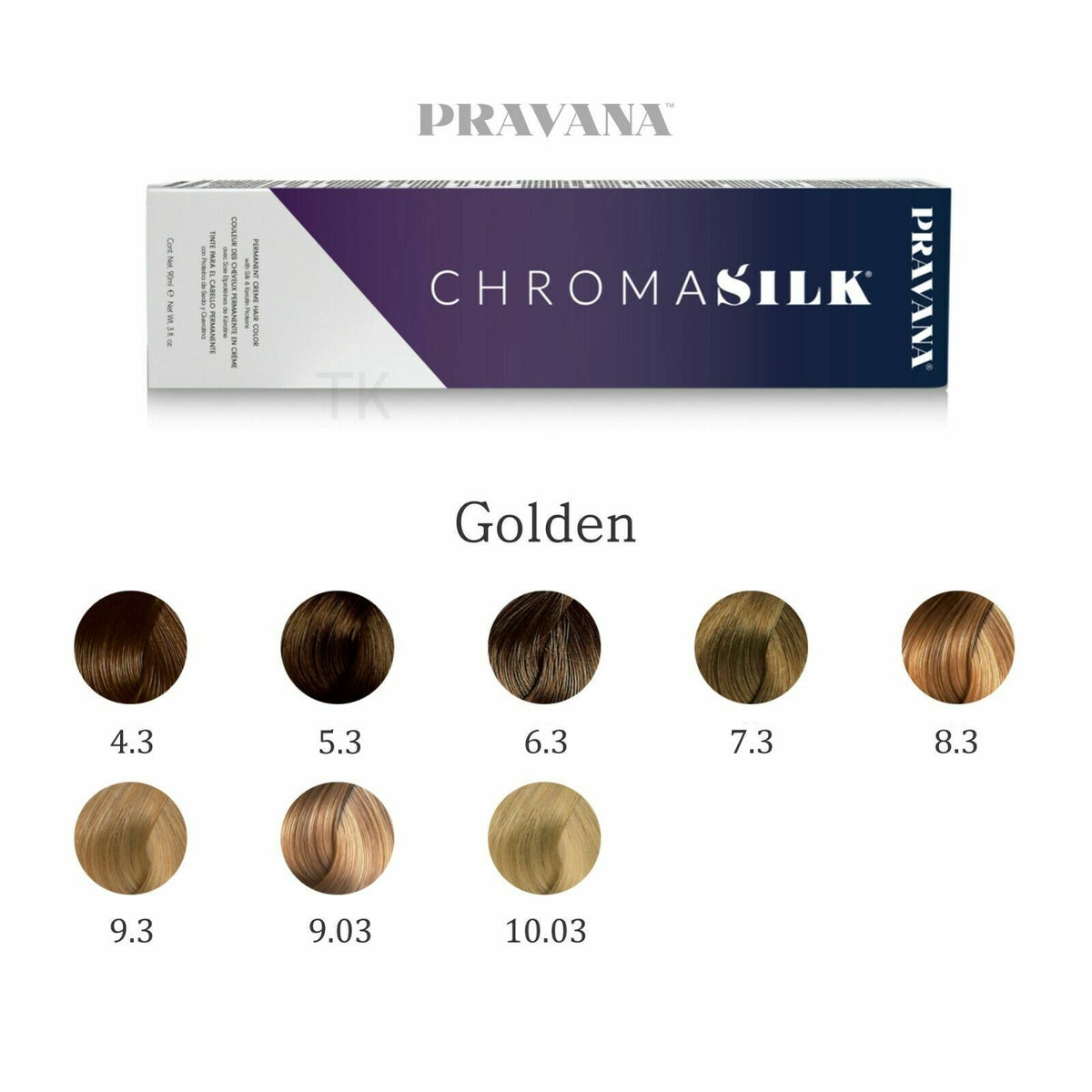 PRAVANA CHROMASILK Permanent Creme Hair Color 3oz
