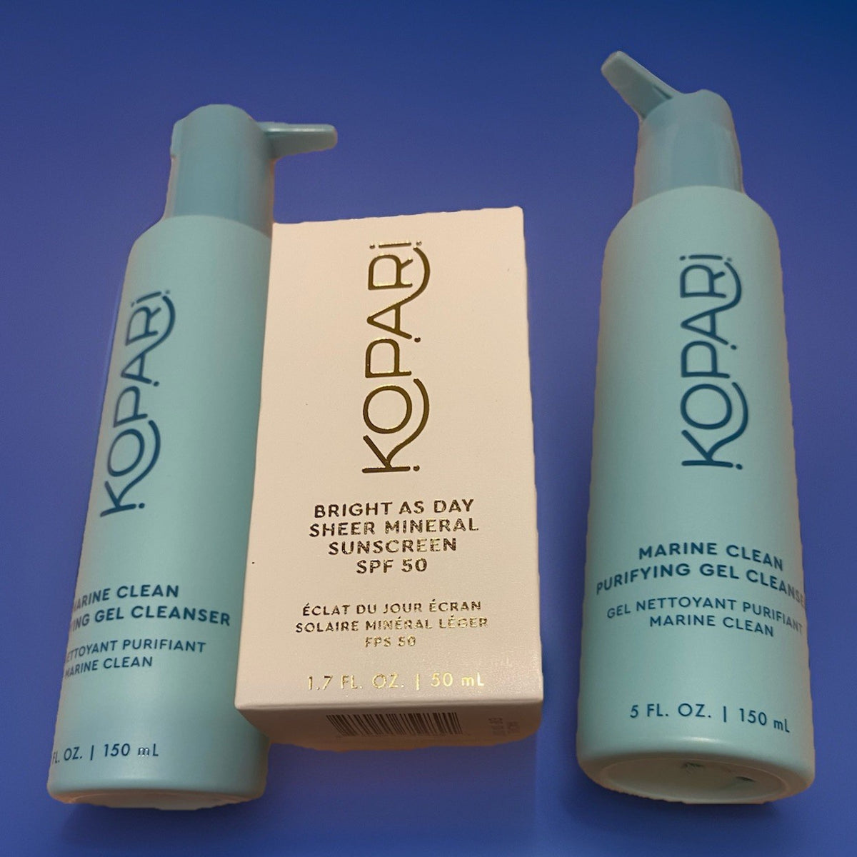 Skincare Bundle with Face Wash and Sunscreen - Full Size